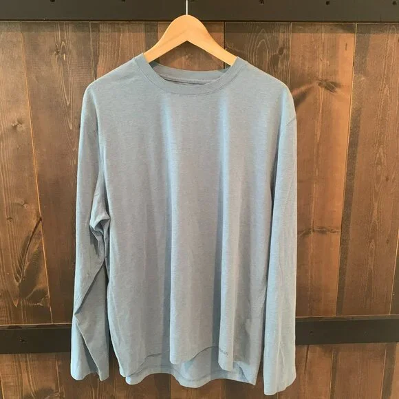 LL Bean Men's Long Sleeve Tee Size L Reg - Picture 1 of 4